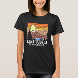 Vintage Kenai Fjords National Park Souvenir T-Shirt