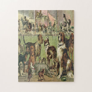 Vintage Kennel Club Dogs Jigsaw Puzzle