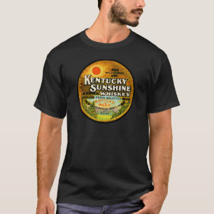 Vintage Kentucky Whiskey Label T-Shirt