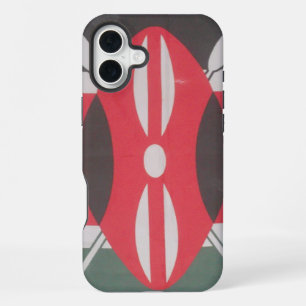 Vintage Kenya Flag Harambe Design iPhone Case