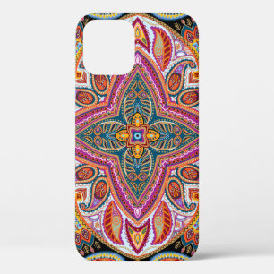 Vintage Kerchief Ornamental Pattern iPhone 12 Case