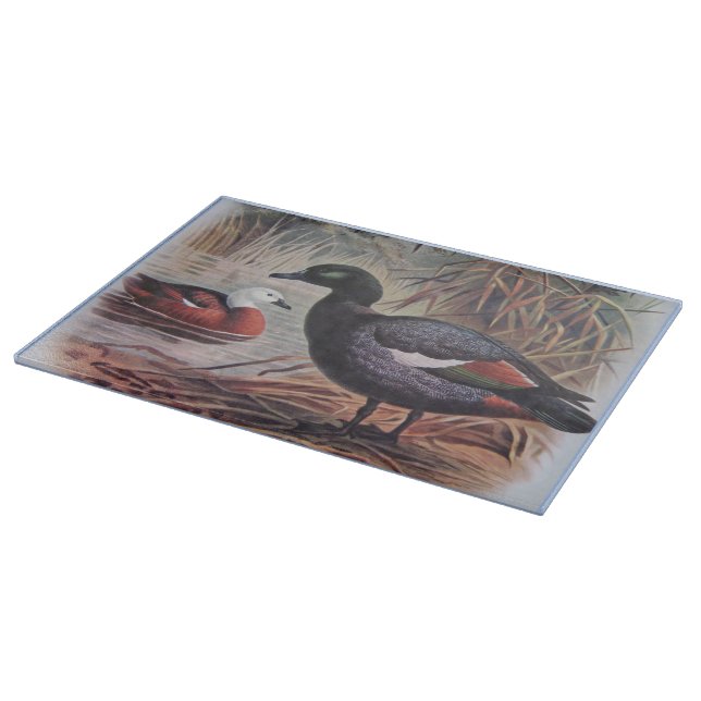 Vintage  Keulemans John Gerrard Paradise Shelduck Cutting Board (Corner)