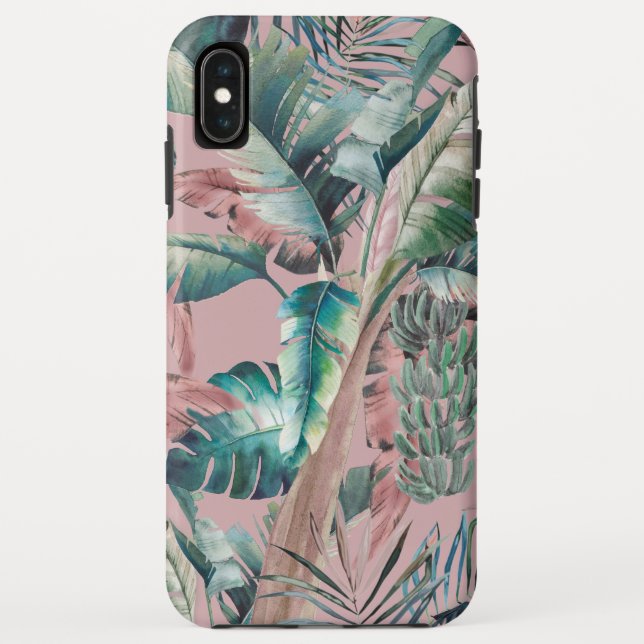 Vintage Key Largo Banana Palm iPhone Case (Back)