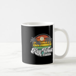 Vintage Key West Florida Keys Retro 70's Beach Vac Coffee Mug