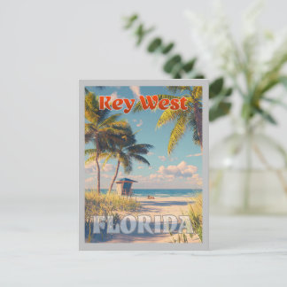 Vintage Key West Florida Postcard