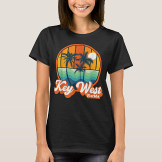 Vintage Key West Florida Summer Vacation Beach Sou T-Shirt