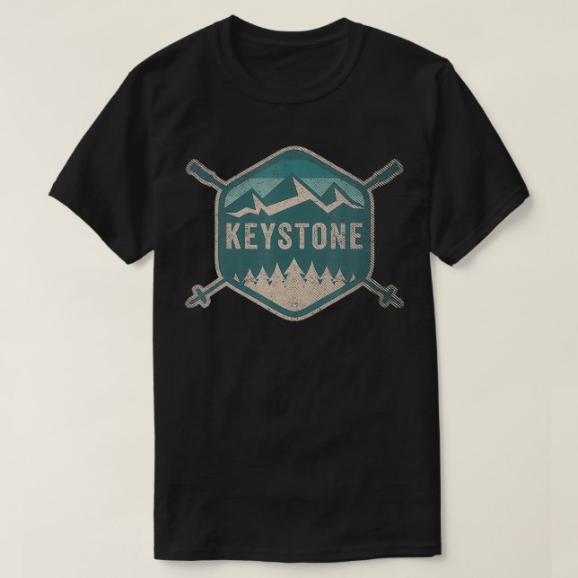 Vintage Keystone  Men Retro Keystone  T-Shirt (Design Front)