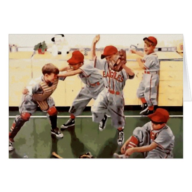 Vintage Kids Baseball (Front Horizontal)