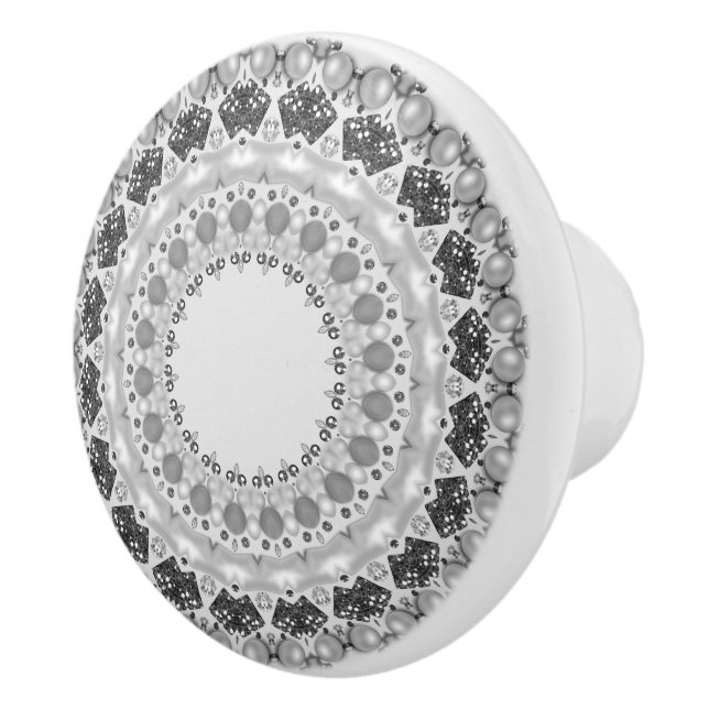 Vintage kitchen  ceramic knob (Right)