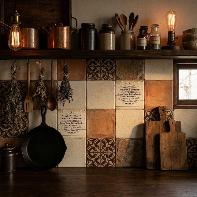 Vintage Kitchen  Ceramic Tile (Creator Uploaded)