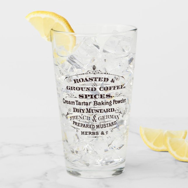 Vintage Kitchen  Glass (Front Ice)