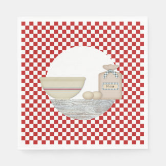 Vintage Kitchen Paper Napkins