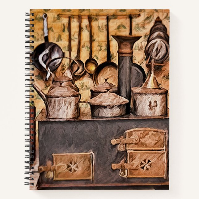 Vintage Kitchen Recipe Book (Front)