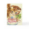 Vintage Kitten Birthday Greeting Card