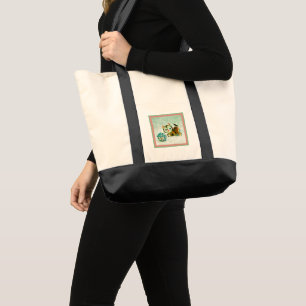 Vintage Kitty Cat Tote Bag
