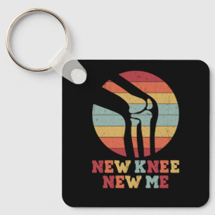 Vintage Knee Replacement Surgery Recovery New Knee Key Ring