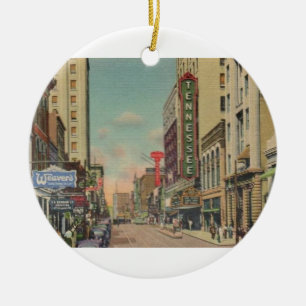 Vintage Knoxville Holiday Ornament