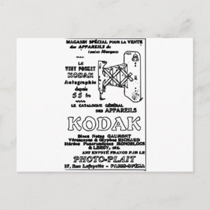 Vintage Kodak Advert Postcard