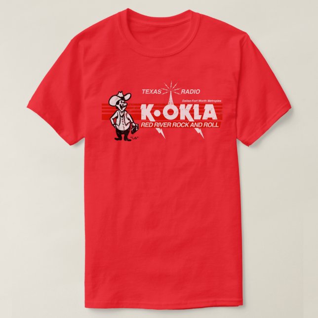 Vintage KOKLA Radio T-Shirt (Design Front)