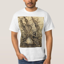 Vintage Kraken Print