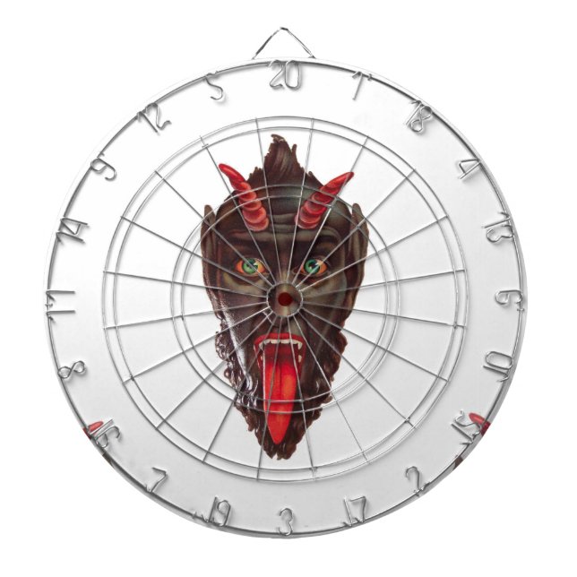 vintage krampus dartboard (Front)