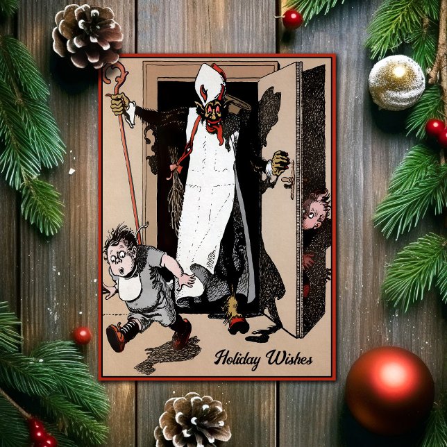 Vintage Krampus Holiday Wishes (Creator Uploaded)