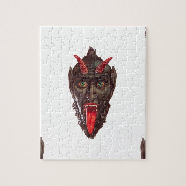 vintage krampus jigsaw puzzle (Vertical)