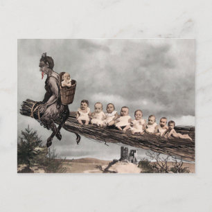 Vintage Krampus Postcard