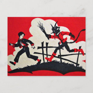 Vintage Krampus Postcard