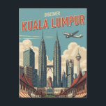 Vintage Kuala Lumpur Malaysia Postcard<br><div class="desc">Kuala Lumpur, the capital of Malaysia, is a vibrant metropolis that seamlessly blends modern dynamism with rich cultural heritage. It is a city of contrasts, where towering skyscrapers coexist with traditional Malay villages, and bustling markets share space with serene parks. Here's a glimpse into what makes Kuala Lumpur so unique:...</div>