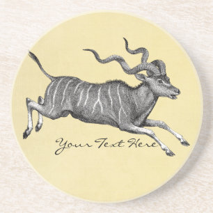 Vintage Kudu Coaster