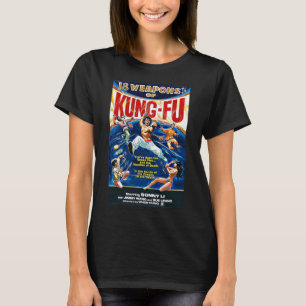 Vintage Kungfu Karate Bjj Martial Arts Movie Retro T-Shirt