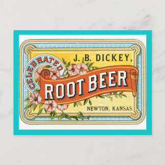 Vintage Label Postcard