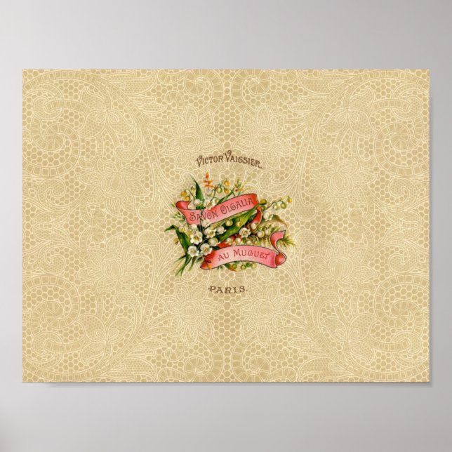 Vintage label poster (Front)