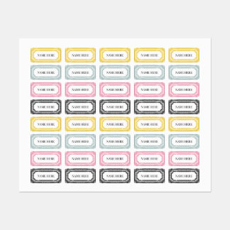 Vintage Labels Set 1