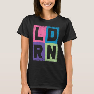 Vintage Labour And Delivery Registered Nurse Nursi T-Shirt