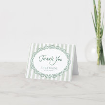 Vintage Lace Bridal Shower Thank You