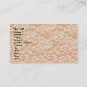 Vintage Lace Business Card