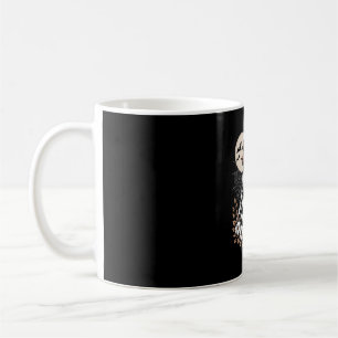 Vintage Lace Ghost Halloween Coffee Mug