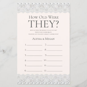 Vintage Lace How Old Were They LGBTQ