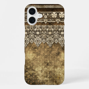 Vintage lace iPhone 16 plus case
