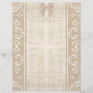 Vintage Lace Letterhead