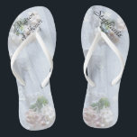 Vintage Lace Matron of Honour Wedding Flip Flops<br><div class="desc">This Vintage Lace design personalised, comfortable Matron of Honour Flip Flops are a simple, elegant, and chic gift for members of the Bridal Party - Bride, Bridesmaid, Maid of Honour ... They will add to the festivities of your wedding day, bachelorette party, or other celebration. Easy to customise name and...</div>