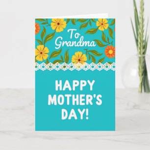 Vintage Lace Mothers Day Card