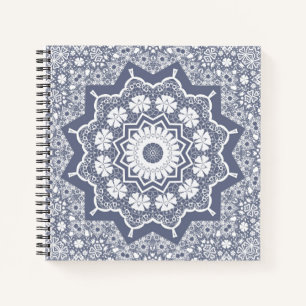Vintage lace notebook