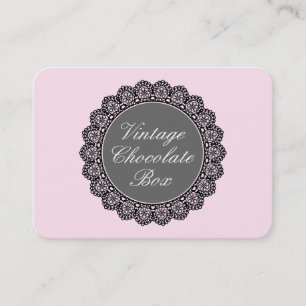 Vintage Lace Template V01 Business Card