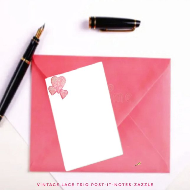 Vintage Lace Trio Post-it Notes (Creator Uploaded)