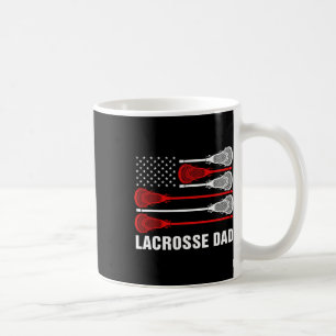 Vintage Lacrosse Dad Coffee Mug