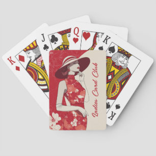 Vintage Ladies Card Club Fashion