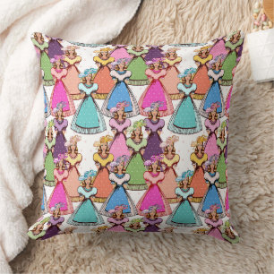 Vintage Ladies Cushion
